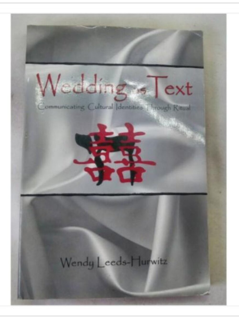 Wedding as Text Communicating Cultural Identities Through Associates 2002 PB